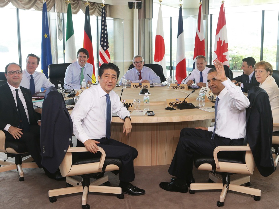 日本太不仗义 七国集团声讨安倍晋三会普京