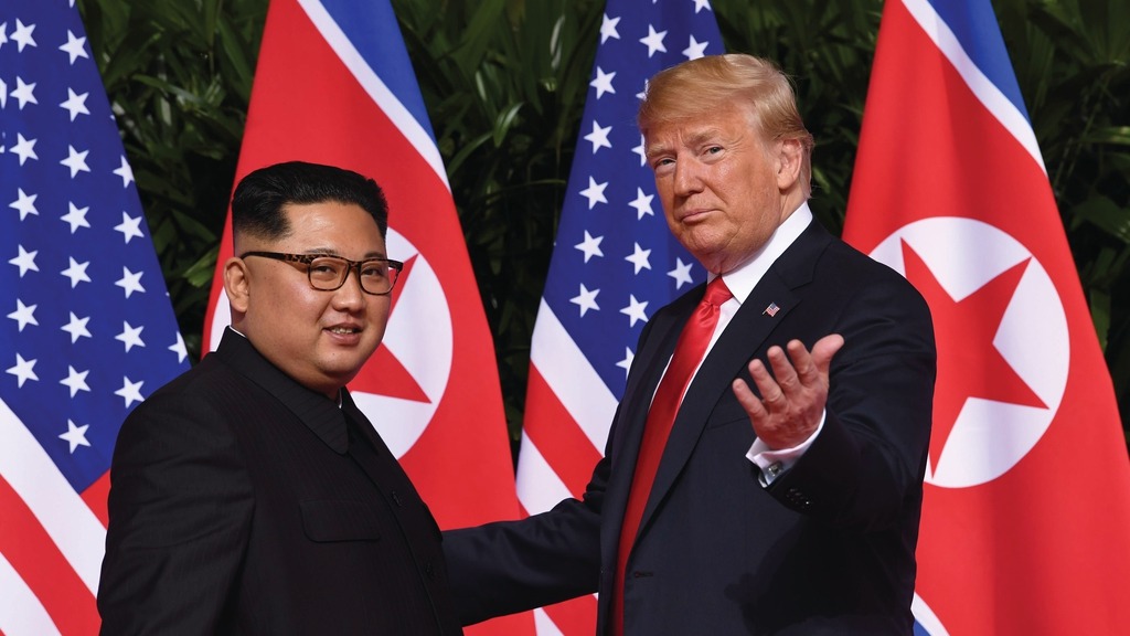 金正恩居然忍了特朗普