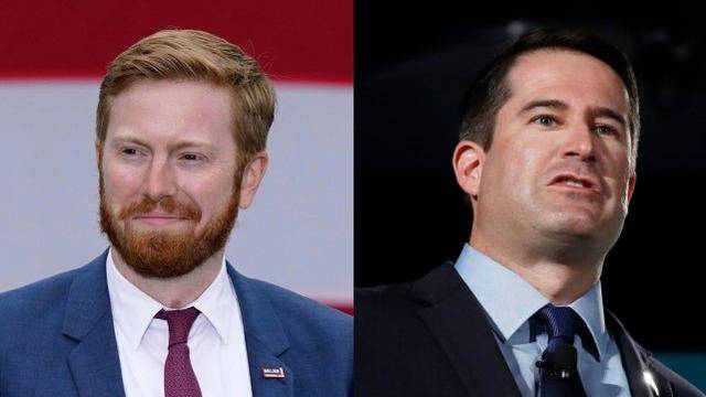 民主党籍众议员穆尔顿（左）和共和党籍众议员迈尔（右