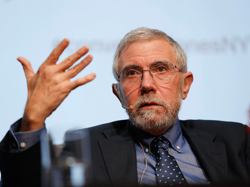 美国经济学家、诺贝尔经济学家得主保罗·克鲁格曼