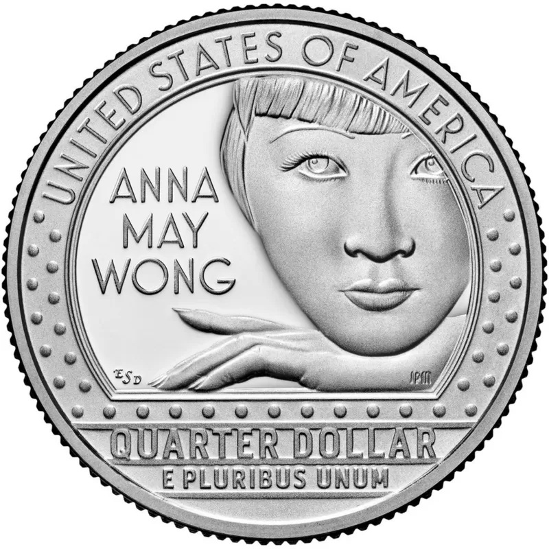 女演员黄柳霜（Anna May Wong）将成为美元上的首个亚裔面孔